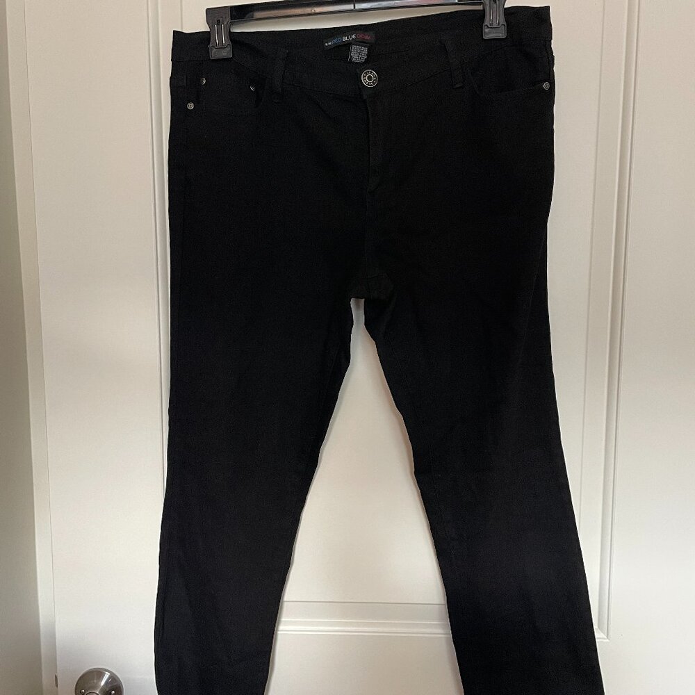Black Jeans - Red Blue Denim, 15/16